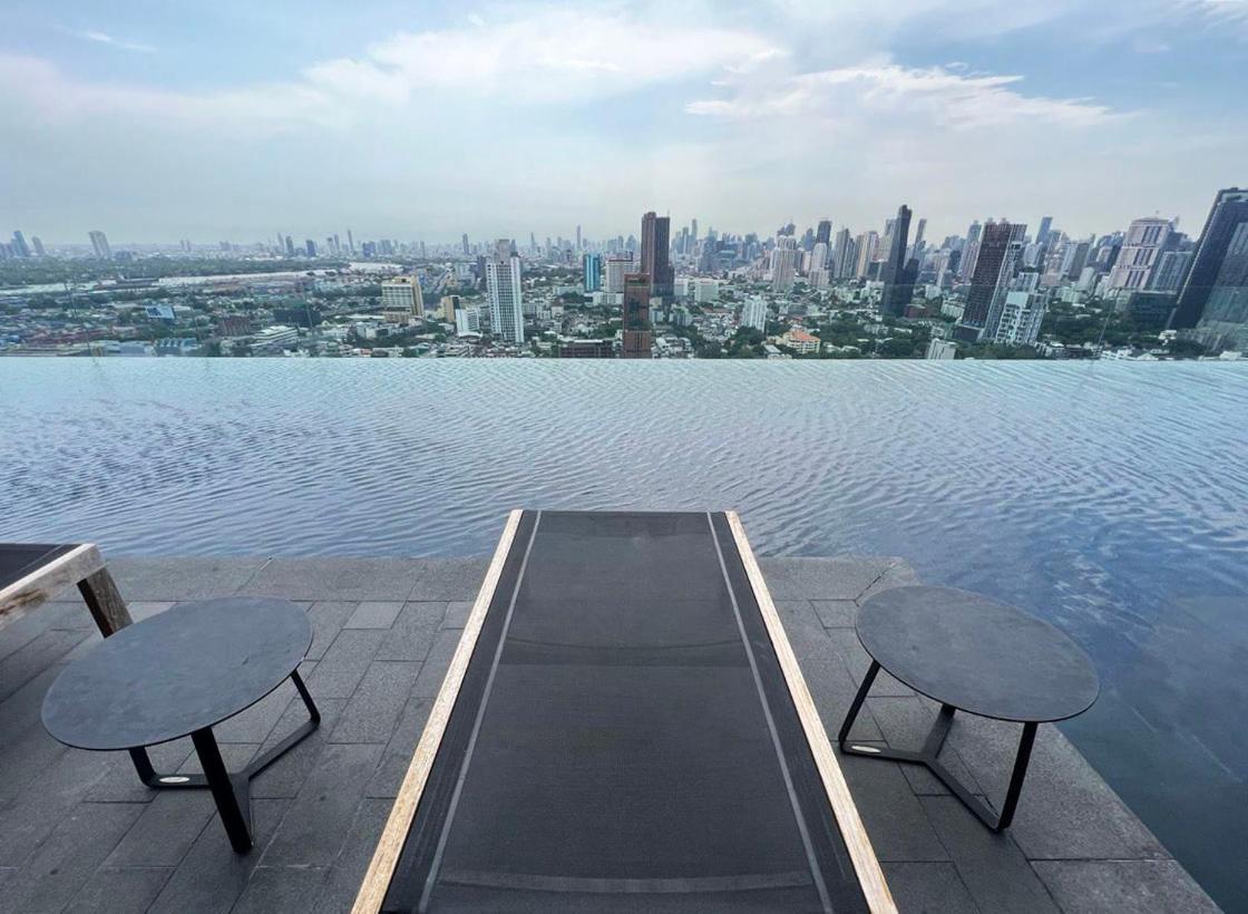 2 Bedroom Luxury Apartment 3 Min Walk From Bts Ekkamai Bangkok Eksteriør billede