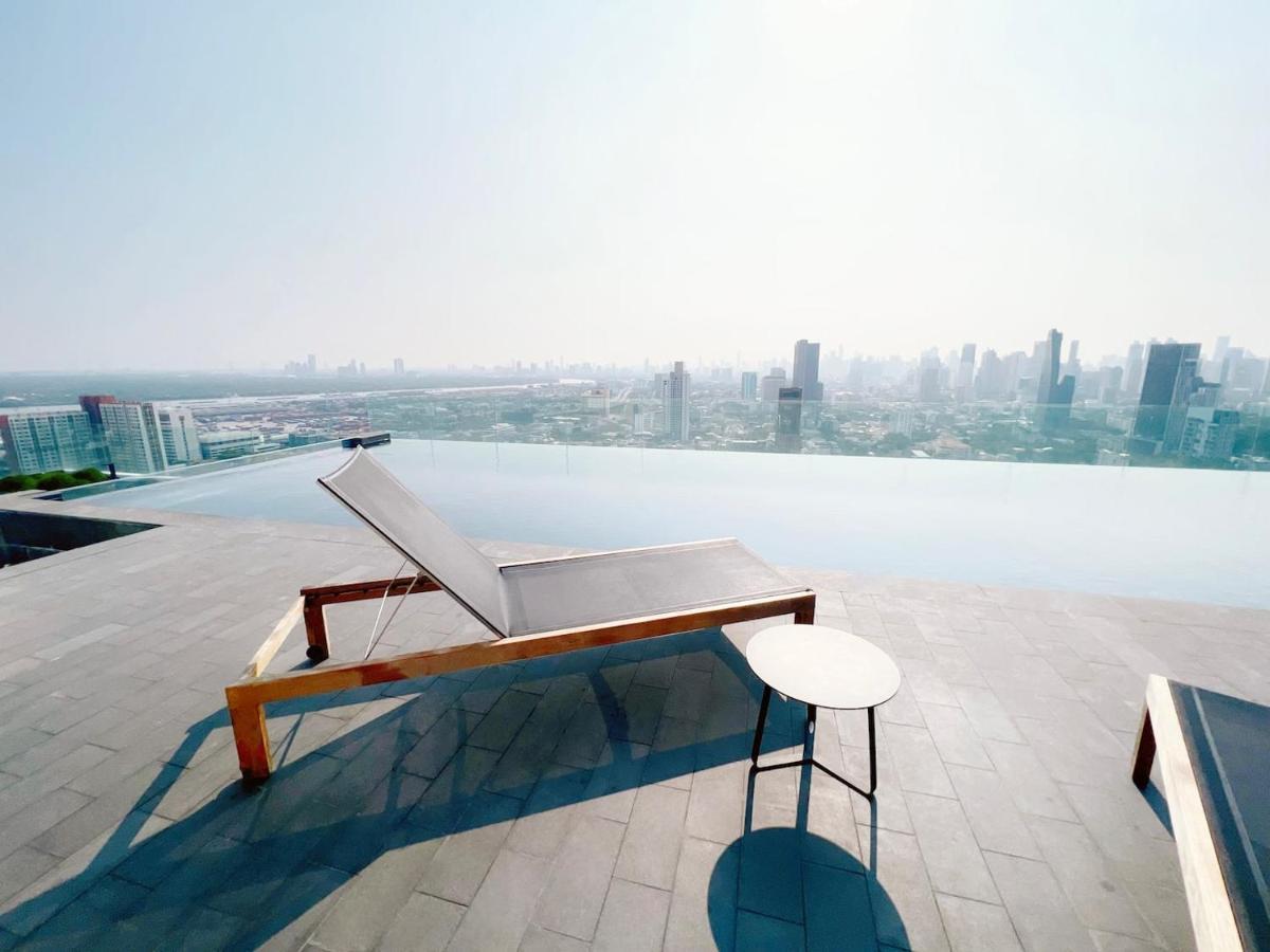 2 Bedroom Luxury Apartment 3 Min Walk From Bts Ekkamai Bangkok Eksteriør billede