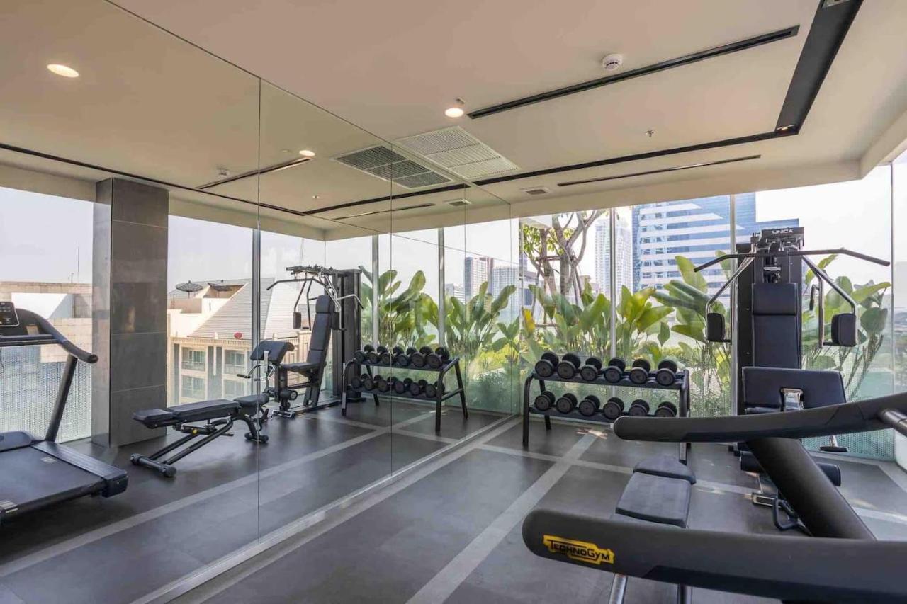 2 Bedroom Luxury Apartment 3 Min Walk From Bts Ekkamai Bangkok Eksteriør billede