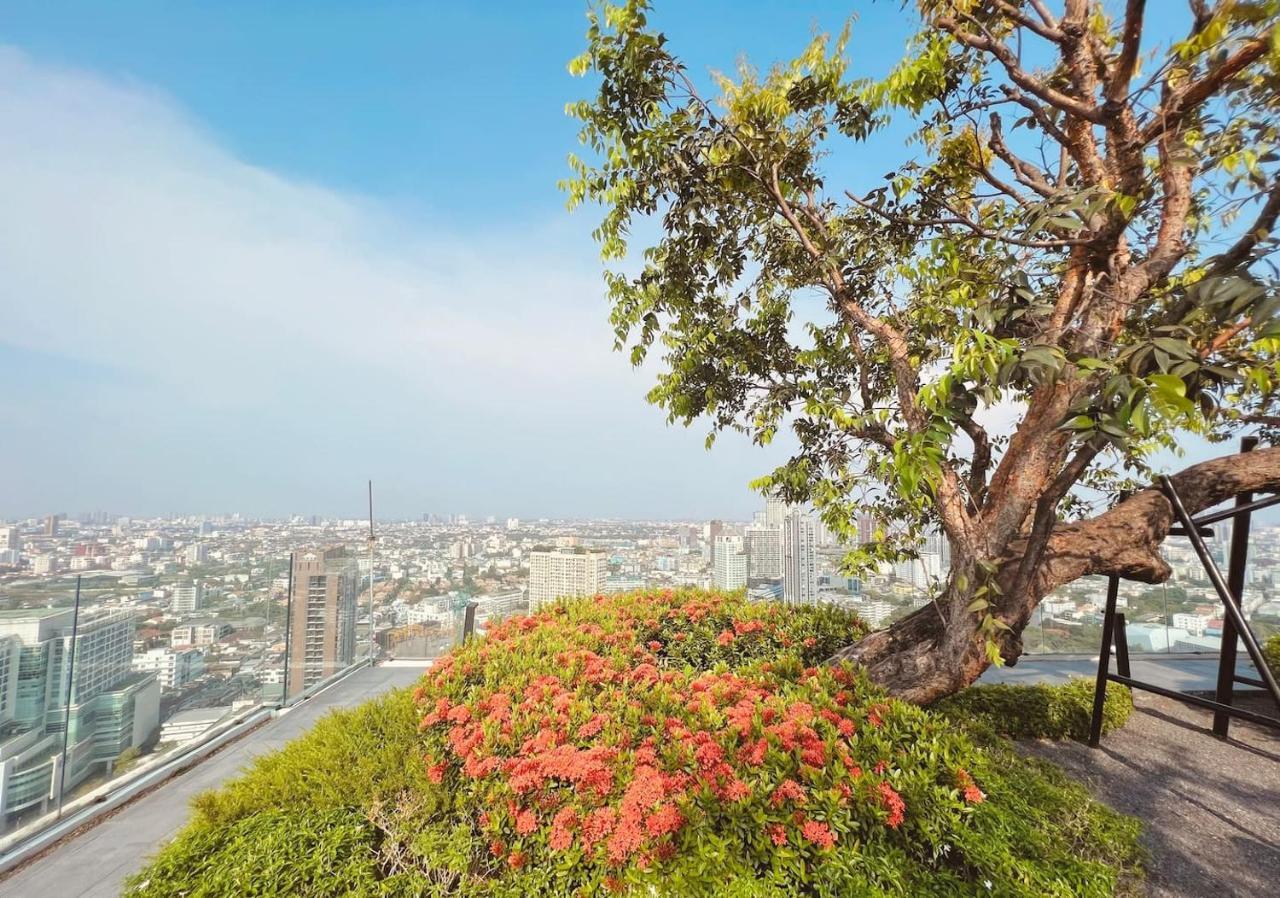 2 Bedroom Luxury Apartment 3 Min Walk From Bts Ekkamai Bangkok Eksteriør billede