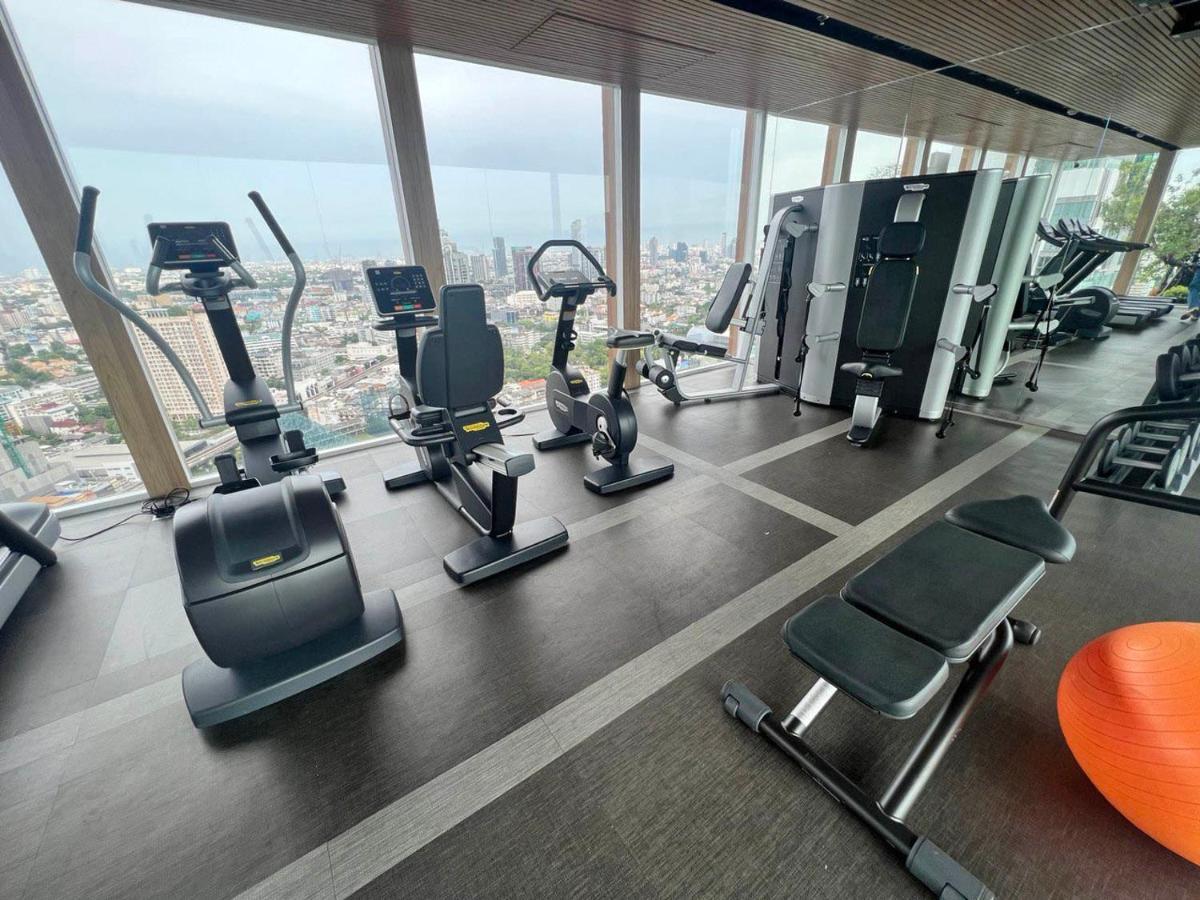 2 Bedroom Luxury Apartment 3 Min Walk From Bts Ekkamai Bangkok Eksteriør billede