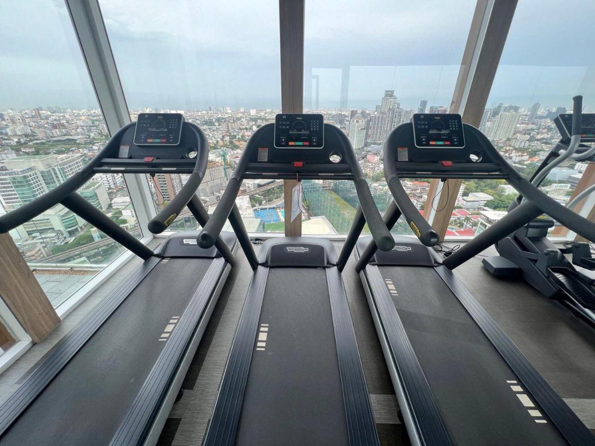 2 Bedroom Luxury Apartment 3 Min Walk From Bts Ekkamai Bangkok Eksteriør billede